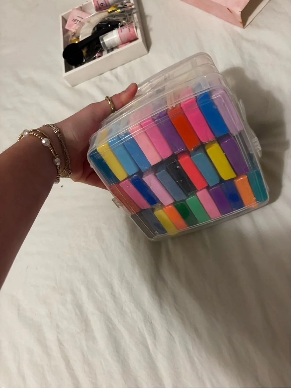 Polymer Clay Assortment Craft Kit with Storage Case - Multicolor